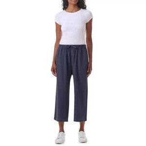 NWT Splendid Ladies' Wide Leg Crop Pants Navy